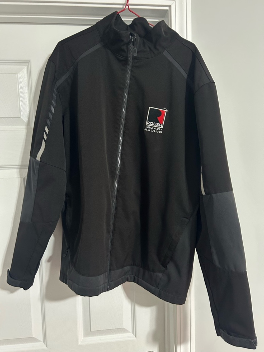 Port Authority Black Performance Softshell Jacket with Gray Accents